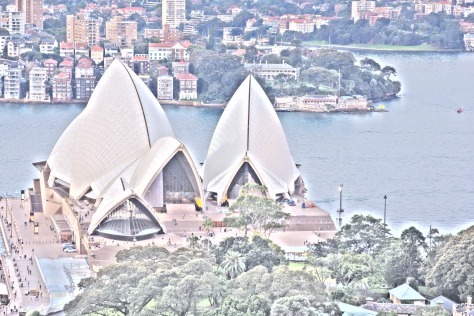 The Opera House with the "painting" effect by Nikon